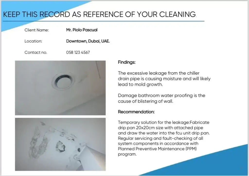 AC Service Technical Report